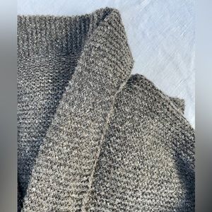 🏝️ Sweater S - M Acurruca chunky grey hand knit in Chile sweater